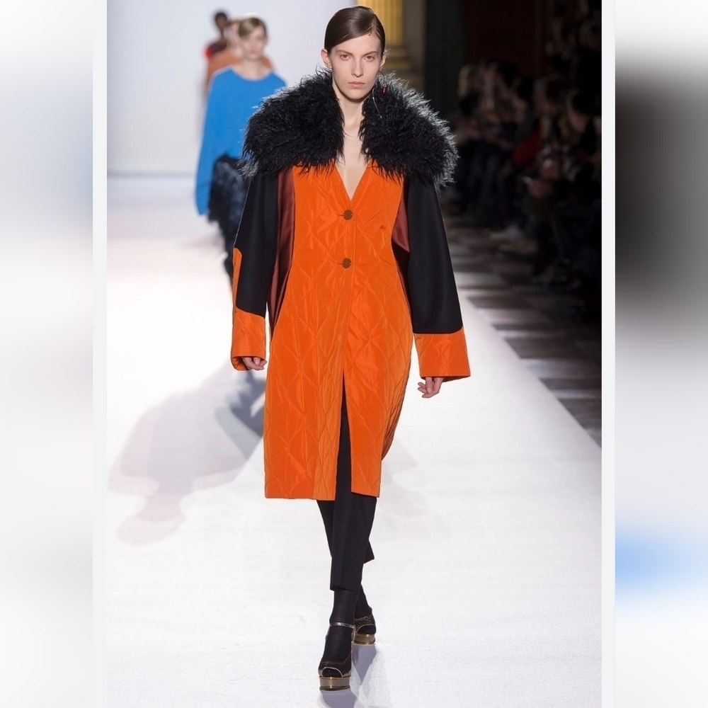 Dries Van Noten Runway AW2018 coat size S BNWT